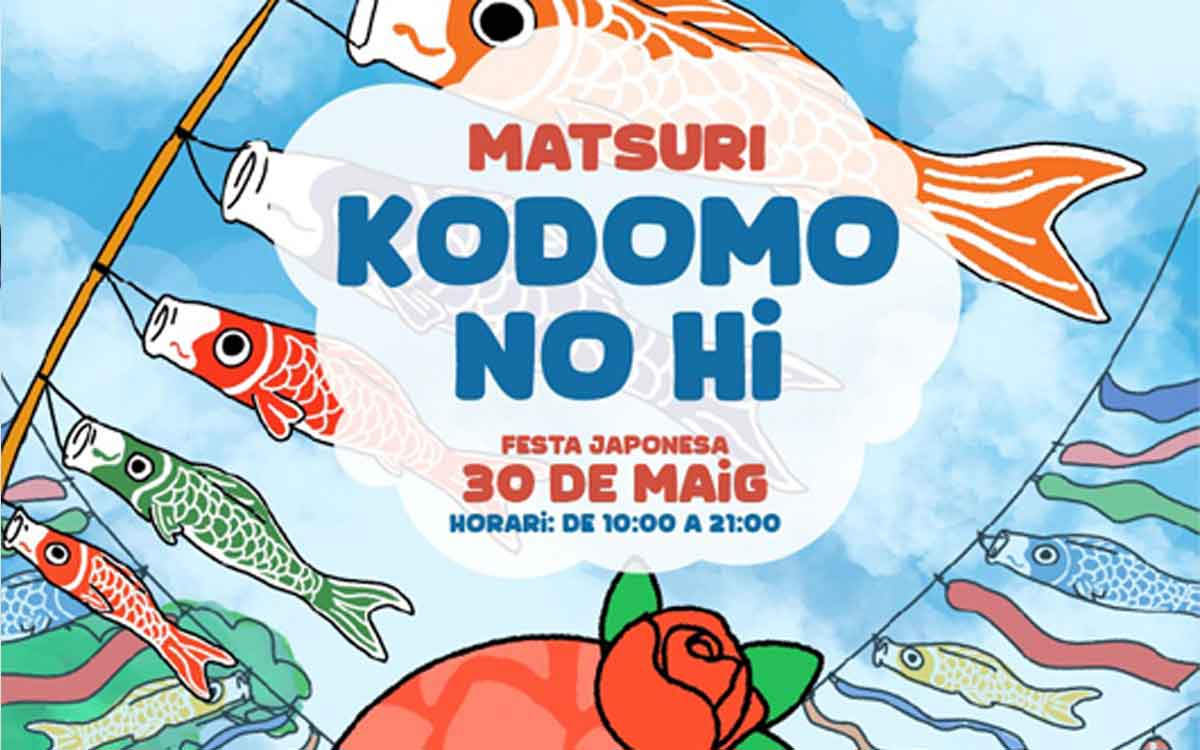 Kodomo no Hi🎏 Fiesta de cultura japonesa 🇯🇵 Sant Feliu del Llobregat