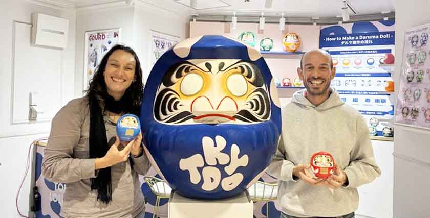 Darumas en los negocios